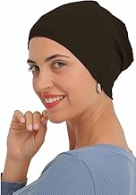 BISMAADH Unisex Sleep Cap, Bamboo and Cotton, Created for Chemo, Alopecia, Hair Loss, Essential Chemo Headwear Hijab Scarf