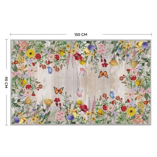 Tapete decorativo floral 91x61 cm lavable Artoid Mode miniatura 2