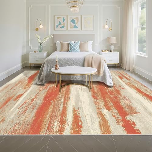 Tapis de balcon waterproof imperméable orange rouge résistant aux intempéries