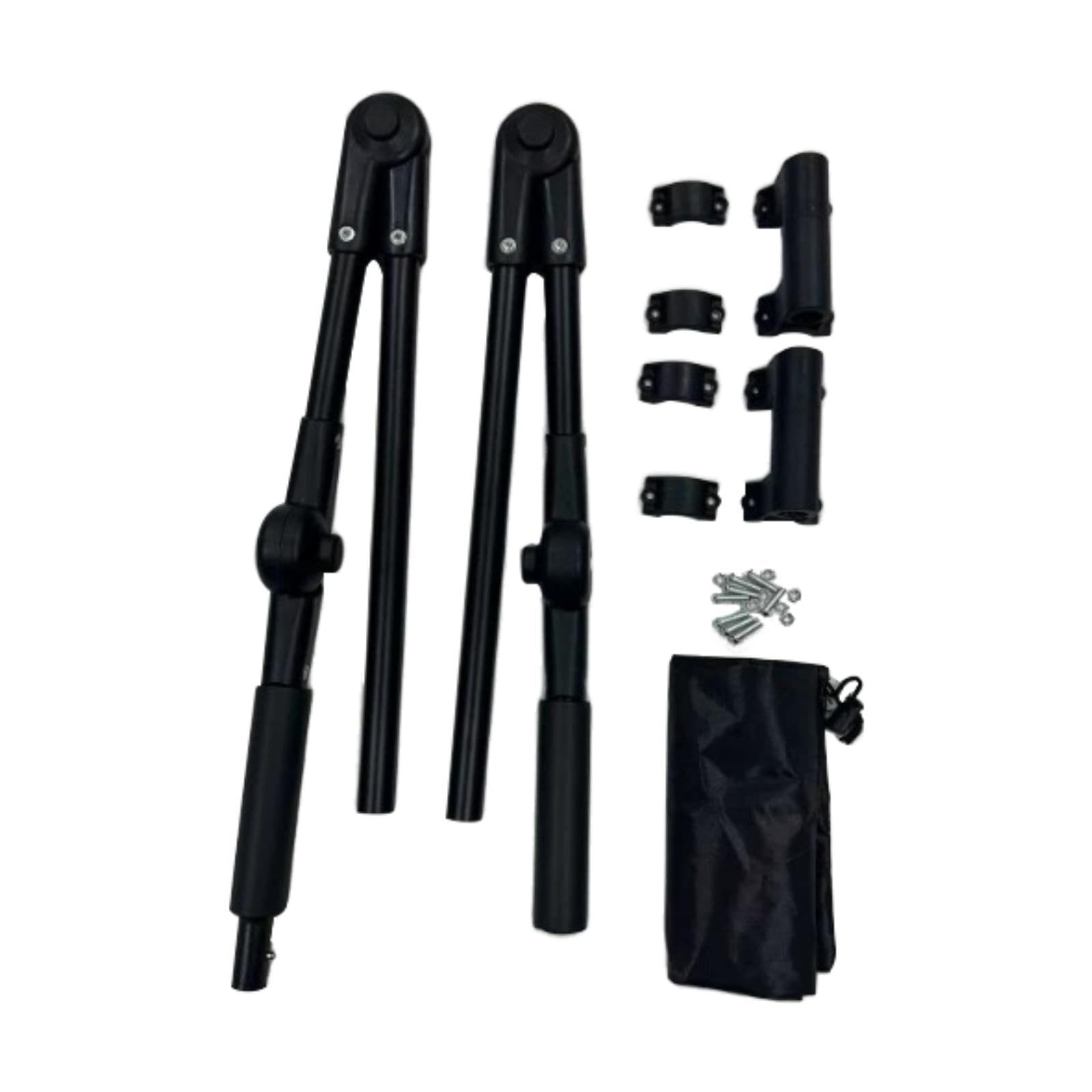 TRENDIVIBE Folding Wagon Push Handle for Wagon Carts Camping Grocery Carts Garden Carts