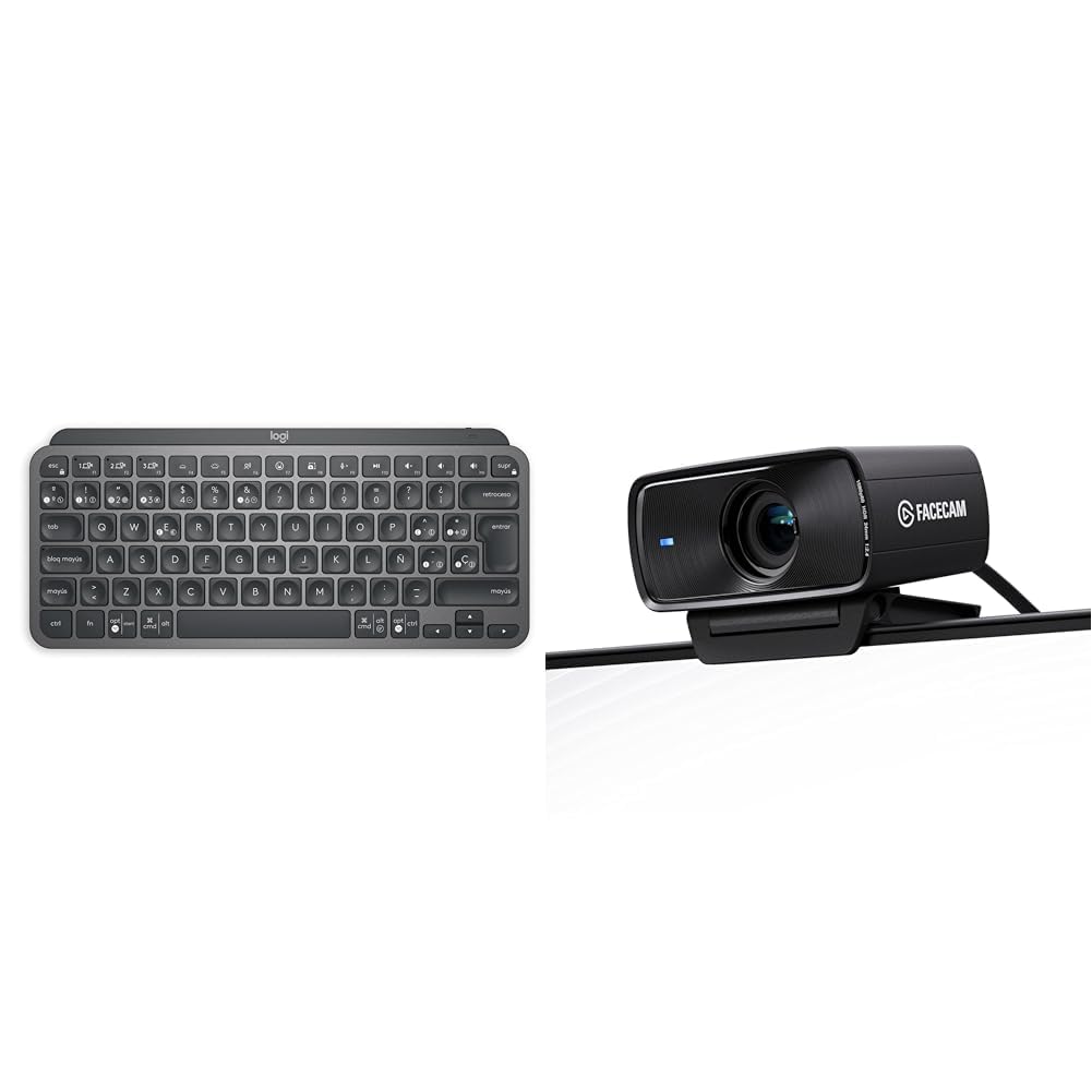 Logitech MX Keys Mini & Elgato Facecam MK.2 – Premium Webcam