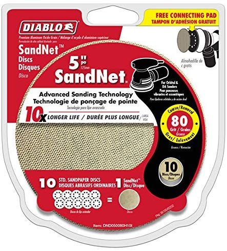 Sandnet Disc 5" 80g 10p