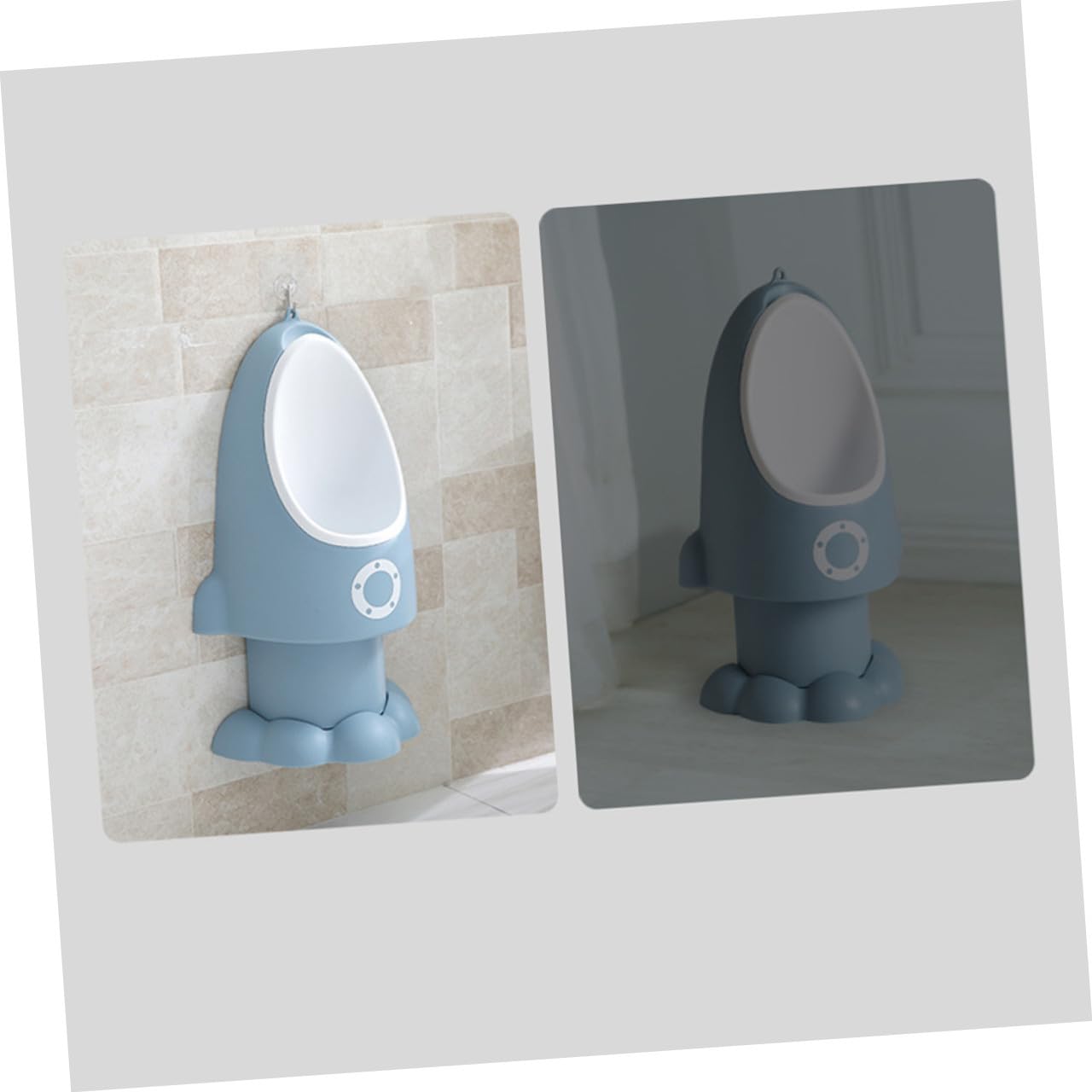 Jungen Urin Trainer Kleinkind Urinal mit Verstellbarer Töpfchen Ab Jahre aus PP Leicht zu Reinigen Cartoon Design