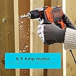 BLACK+DECKER Hammer Drill, 6.5-Amp, 1/2-Inch (BEHD201) - Image 3