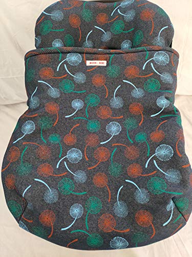 Housse poussette chancelière universelle porte-bébé bleu accessoire hiver