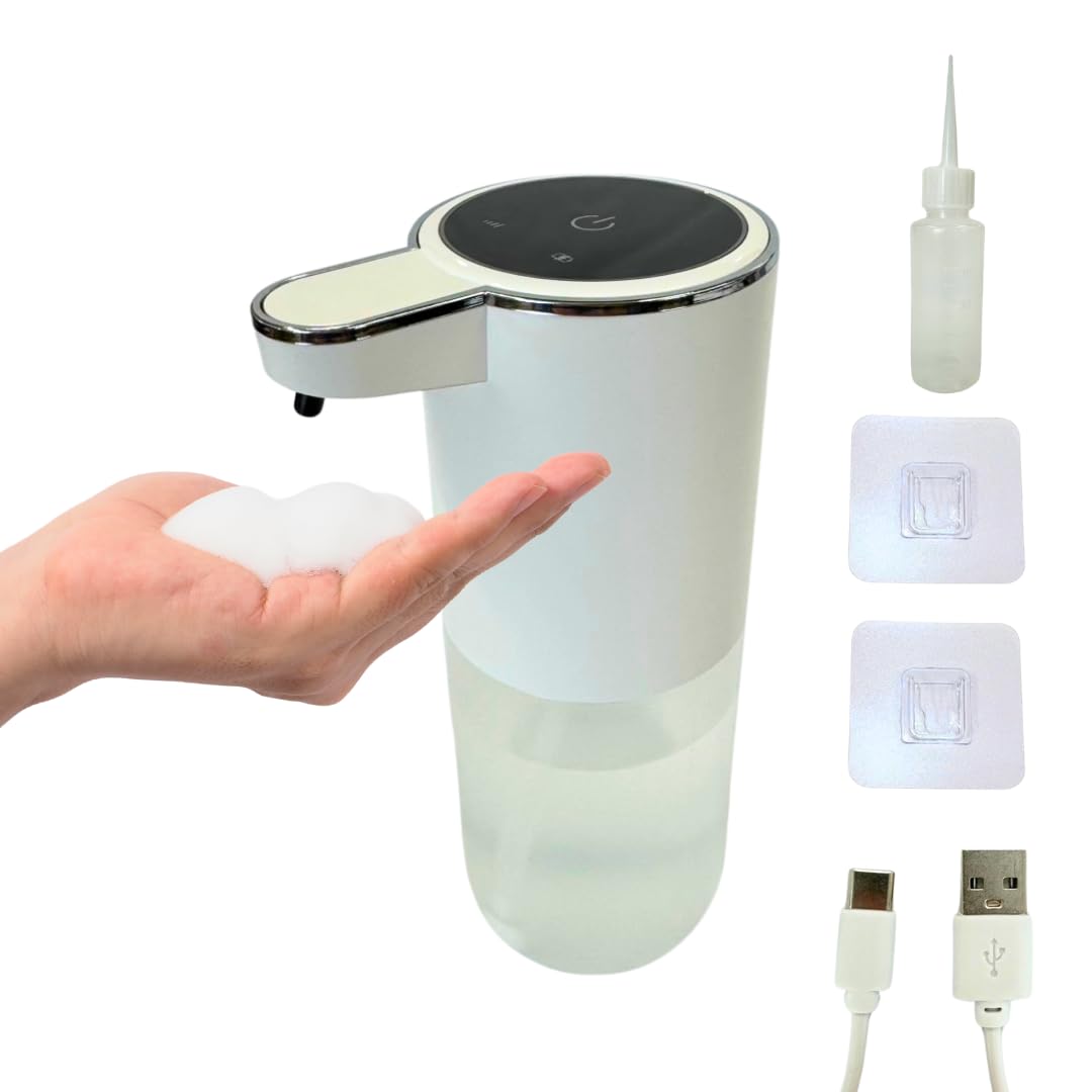 ✨️新品 自動センサーソープ ディスペンサー発泡ソープポンプディスペンサー Amazon｜ソープディスペンサー 泡 自動 ハンドソープ