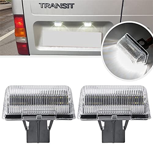 2 x LED-Kennzeichenbeleuchtung kompatibel mit Fo/rd Transit MK4 MK5 MK6 MK