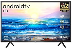 TCL 32S5209 LED Fernseher 80 cm (32 Zoll) Smart TV (HD, Android TV, HDR, Micro Dimming, Dolby Audio, Google Assistant, Chromecast & Google Home)
