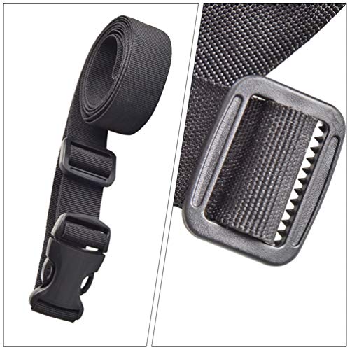 4 peças de correia ajustável para bagagem com fivela de encaixe e cinto de viagem acessórios para co