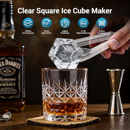 Máquina para hacer cubos de hielo transparentes miniatura 2