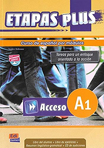 Etapas plus A1 acceso - Libro del alumno: Curso de Español Por Módulos