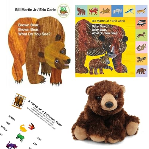 Brown Bear, Brown Bear What Do You See? and Baby Bear, Baby Bear,...