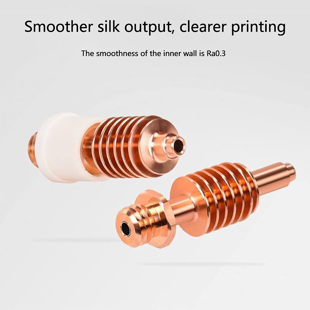 3D Drucker Zubehör Extruder Throat Messing Hotend Düse Dragon Core Heatbreak V2.0 Standard/High High Tempq Extruder Throat Tube