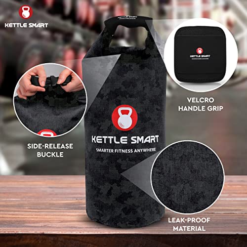 Kettle-Smart-Adjustable-Kettlebell-Foldable-and-Portable-Strength-Training-Kettlebell-ideal-for-Travel-and-Home-Workouts-Water-and-Sandbag-Workout-Bag-for-Full-Body-Workouts-10-35LBS-Camo