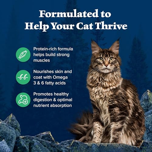Image of Blue Buffalo Wilderness Nature's Evolutionary Diet High-Protein, Grain-Free Natural Dry Food for Adult Cats, Duck, 5-lb. Bag