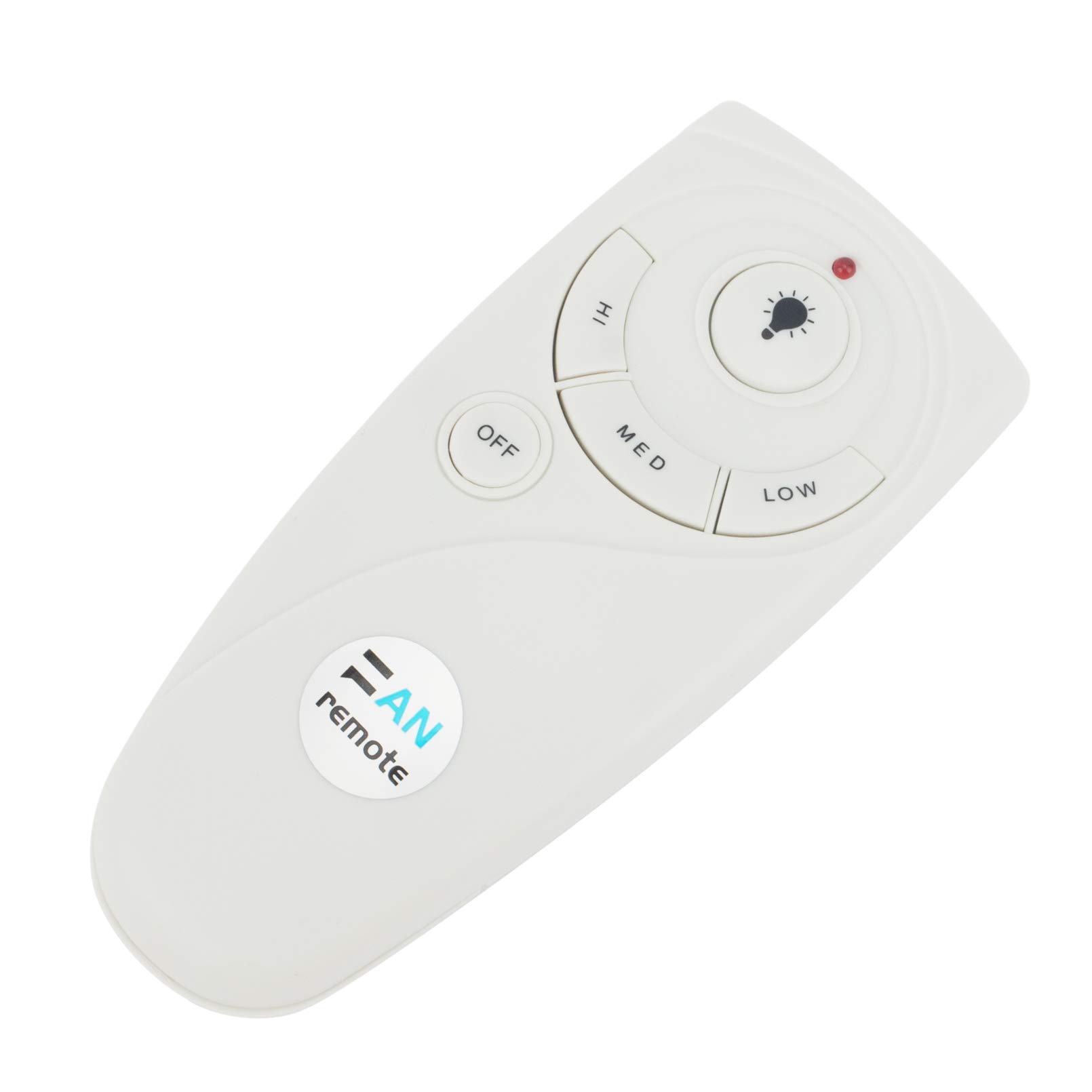 UC7083T Replacement Remote Control For Hampton Bay Ceiling Fan With Lights - Includes Wall Holder