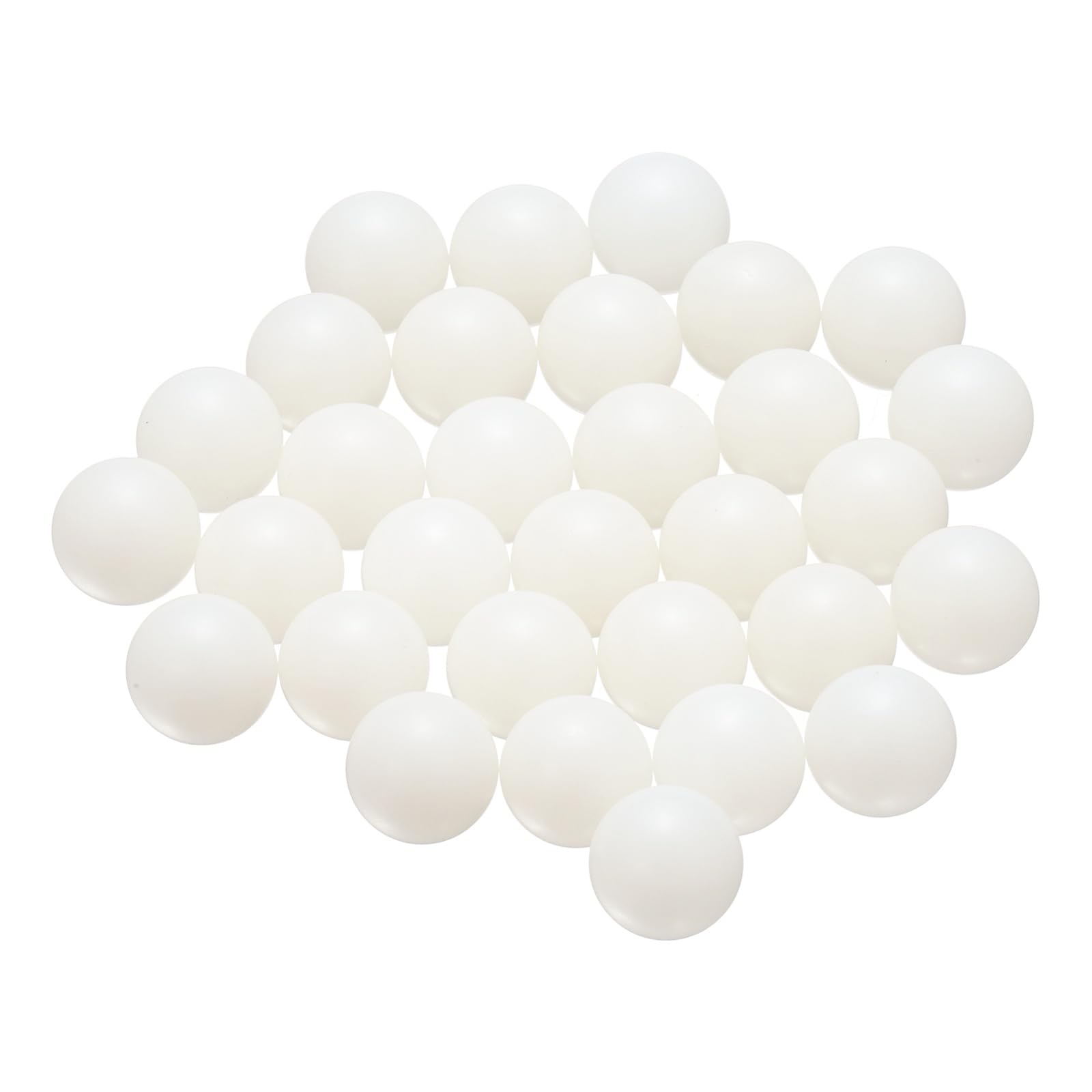 25-Pack Nylon Solid Plastic Balls, 0.5In(12.7mm) PA Nylon Precision Bearing Ball for Bearings Repair DIY Crafts Models