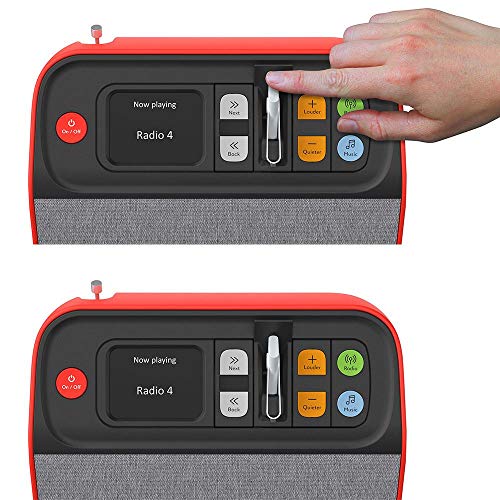 Unvergesslicher Digital-Radio DAB/DAB+ FM und Musik-Player, der sich an alle Altersgruppen und Fähigkeiten anpasst. - Image 3