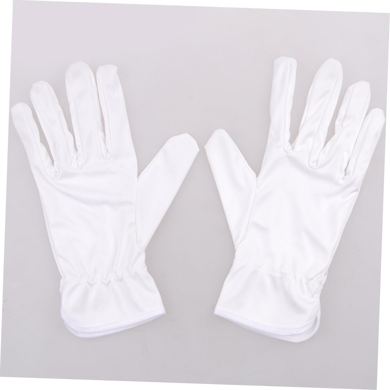 DOITOOL Mikrofaserhandschuhe 10 Paar Weiß Einheitsgröße Atmungsaktiv | Industrieeinsatz, Arbeit, Schutz, Schmuckreinigung, Farbdias, Innenbereich, Bauarbeiten, Profis, Hobbyhandwerker