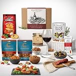 Evercove Gifts Tapas Snack Hamper | Savoury Snacks Hamper for Men & Women | Gourmet Food Gift Box with European Wine Bar Nibbles & Charcuterie | Premium Snack Hampers for Adults | Food Gifts for Men