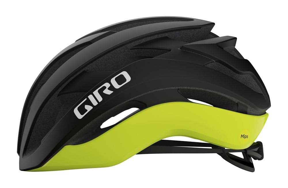 Giro Cielo MIPS Matte Black/Highlight Yellow – Größe M