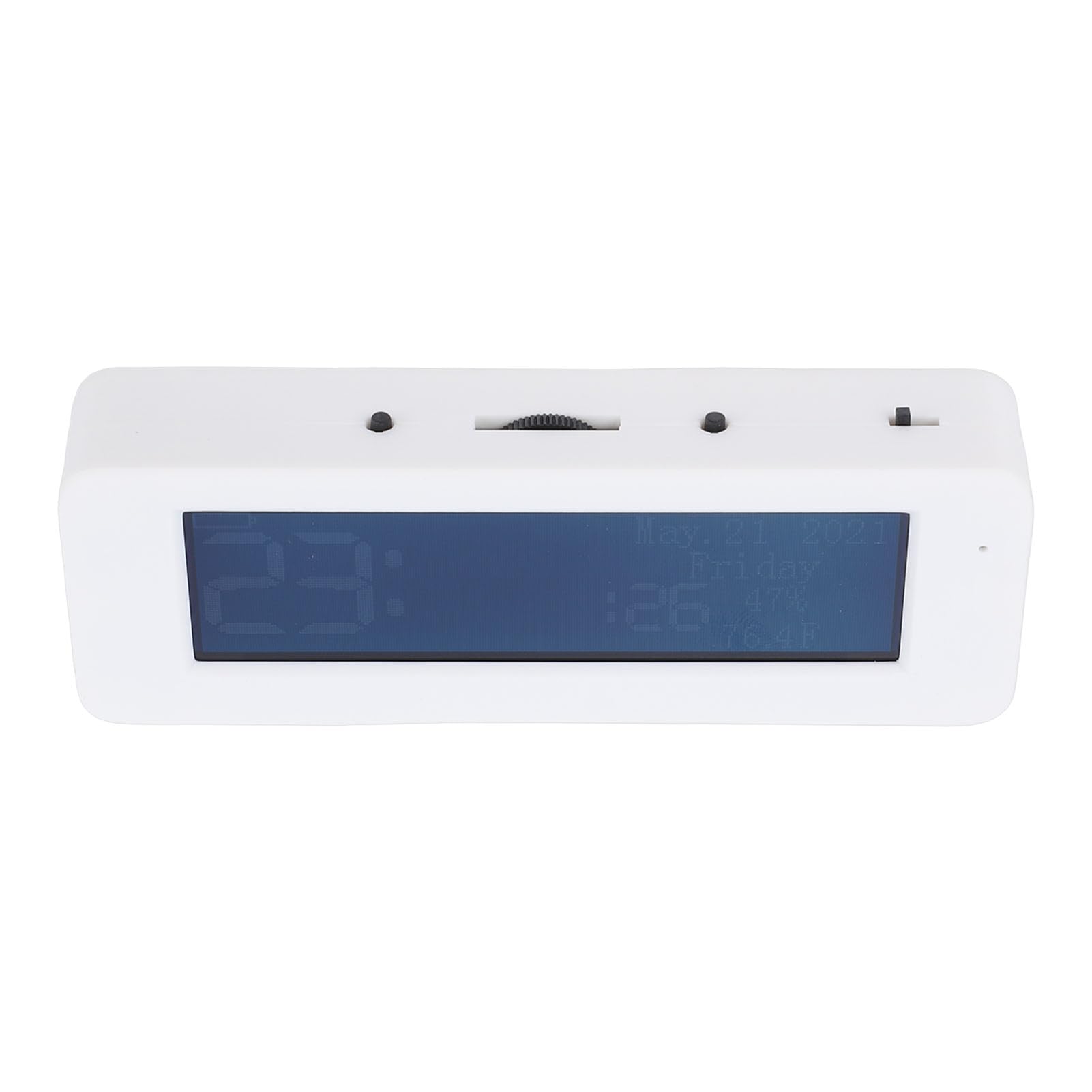 Analizador de Espectro Musical, Pantalla de Espectro de Sonido de Rango Completo de 20 Hz-20 KHz con Pantalla LED de 8 Efectos, Visualizador de para Automóvil para Monitoreo de Tiempo,
