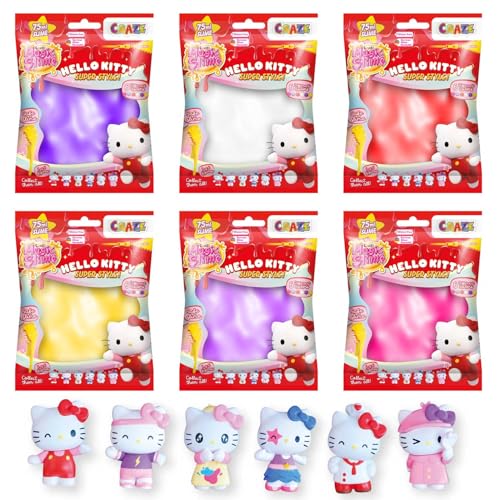 Slime rose violet jaune Craze Magic Slime coffret cadeau fille