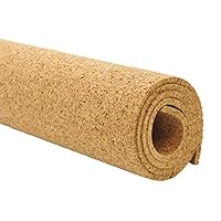 SPD UK Cork Notice Pinboard Roll Felt Notice Board Alternative for Home Playroom Office - 1meter x 500mm - 6mm