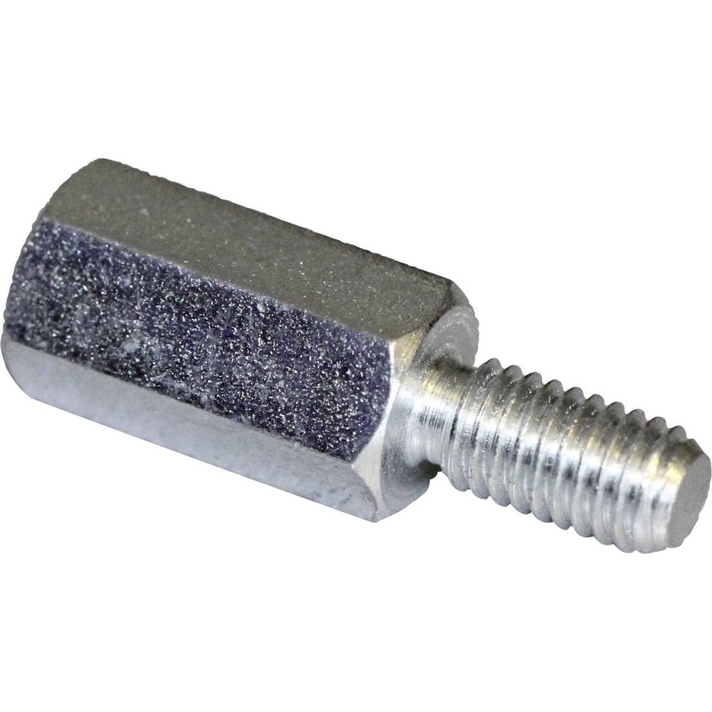 Produktbild von Abstandsbolzen M5 X 40, Verzinkt, SW8, 4 Stück