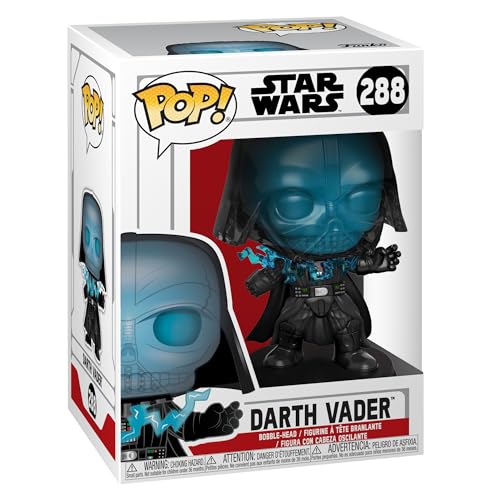 Funko Pop! Star Wars: of The Jedi - Electrocuted Darth Vader - Figura de Vinilo Coleccionable - Idea de Regalo- Mercancia...