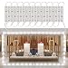 LED Storefront Lights,Pomelotree 40ft 80 Pieces Waterproof led window lights for Letter Sign Advertising Signs LED Light module,4 Set 5050 SMD LED Module (White light)