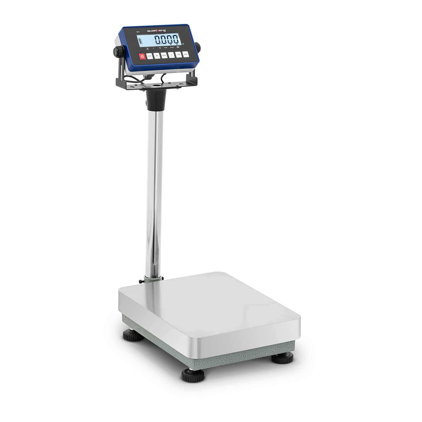 Steinberg Systems SBS-PF-30/1S Plattformwaage 30 kg / 0,001 kg 300 x 400 x 117 mm kg/lb Industriewaage Bodenwaage
