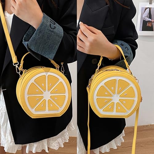 Goclothod Handbag Cute Fruit Crossbody Bag Weave Summer Beach Shoulder Bag4