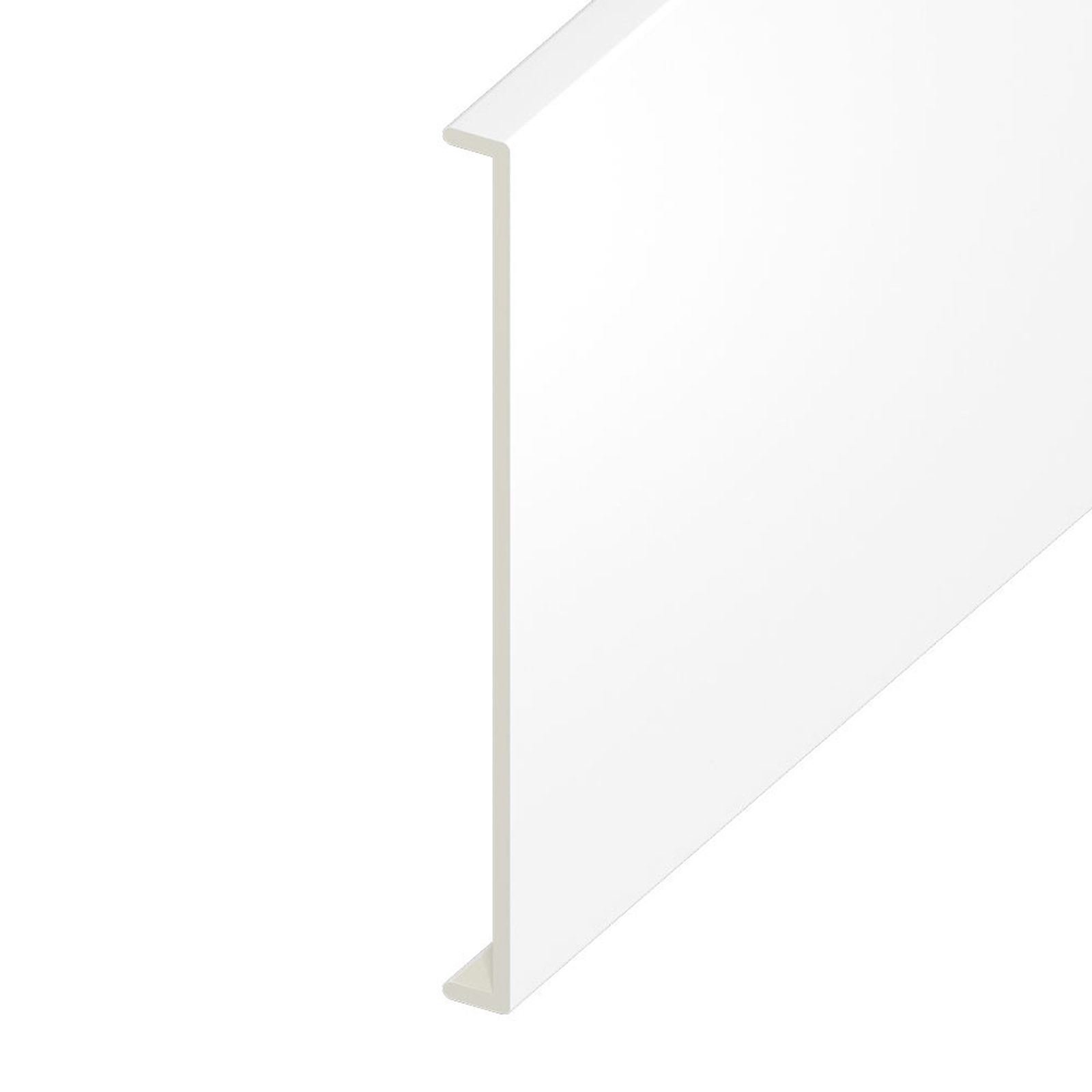 Truly Pvc Supplies White 450Mm Upvc Fascia Capping Board 9Mm Thick X 5M Length Plastic Window Cill Cover