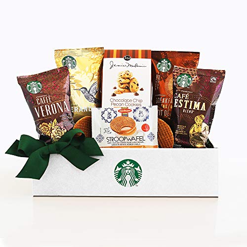 California Delicious Starbucks Sampler Coffee Gift Basket