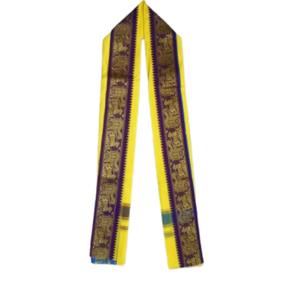 vedic vaani Regular Uparna Shawl for Performing Pooja Rituals and Ceremonies (1 Pcs)-picture-19