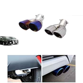 ヴォクシー・ノア80系　マフラー 80系 ノア ヴォクシー モデリスタバンパー専用 車検対応