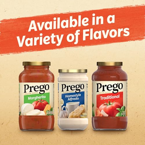 Image of Prego Cajun Alfredo Pasta Sauce, 14.5 oz Jar