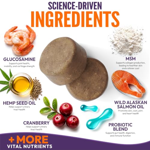 25-in-1 Dog Vitamins and Supplements - 250 Chews Dog Multivitamin Chewable - Image 4