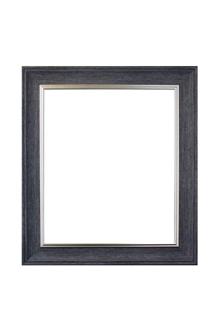 Frames By Post Charcoal Grey Scandi Vintage Picture Photo Frame A2 (Plastic Glass)