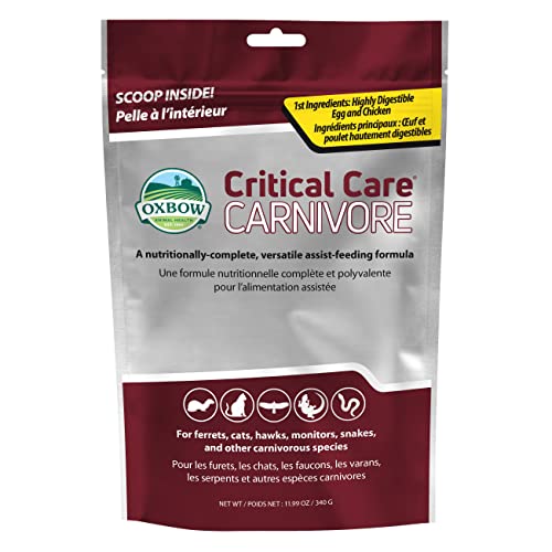 Oxbow Animal Health Critical Care Carnivore 340 Gram Bag
