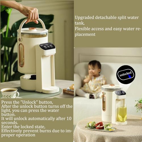 Dispensador de agua caliente SinSed 2.8L 220V 800W miniatura 2