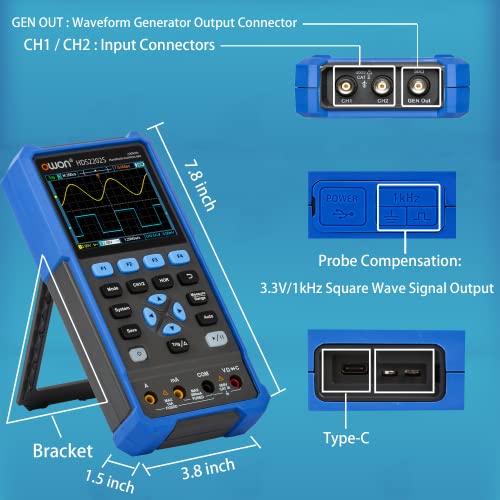 Digital Storage Oscilloscope 200MHz