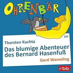 Couverture de Das blumige Abenteuer des Bernard Hasenfu&szlig;