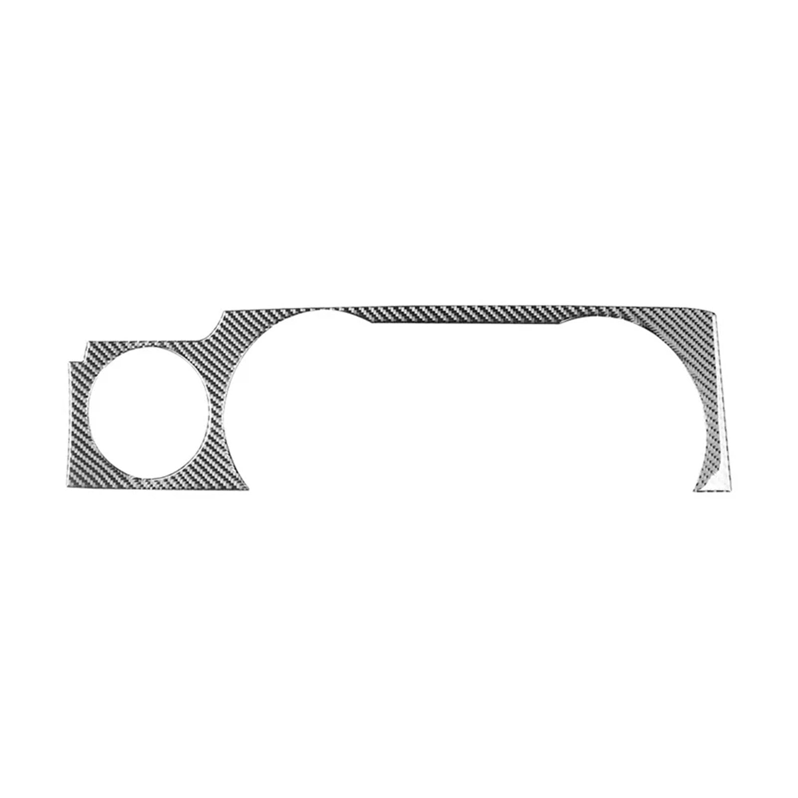 Carbon Fiber Stickers for Mustang 2005 2006 2007 2008-2009 S197 GT Car Speedometer Surround Panel Interior Trim Cover Frame Car Interior Panel Trim(Black)