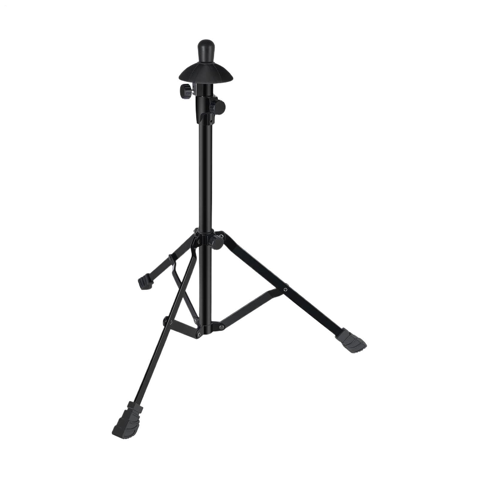 Posaunenhalter Instrumenten Ständer | Zubehör für Musikinstrumente mit Dreiecksdesign und Höhenverstellung für Livestreaming Aufnahmestudio Konzerte Proben Schule