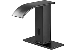 Automatic Touchless Bathroom Sink - Motion Sensor with AC/DC Power Automatic Sensor...