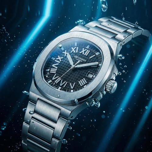Image of Lee Cooper Analog Grey Dial Men's Watch-LC08321.350