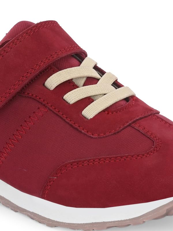 Image of Tuskey Velcro Jogger Shoes for Kids Anti Skid Velcro Closure Sports Shoes for Boys and Girls
