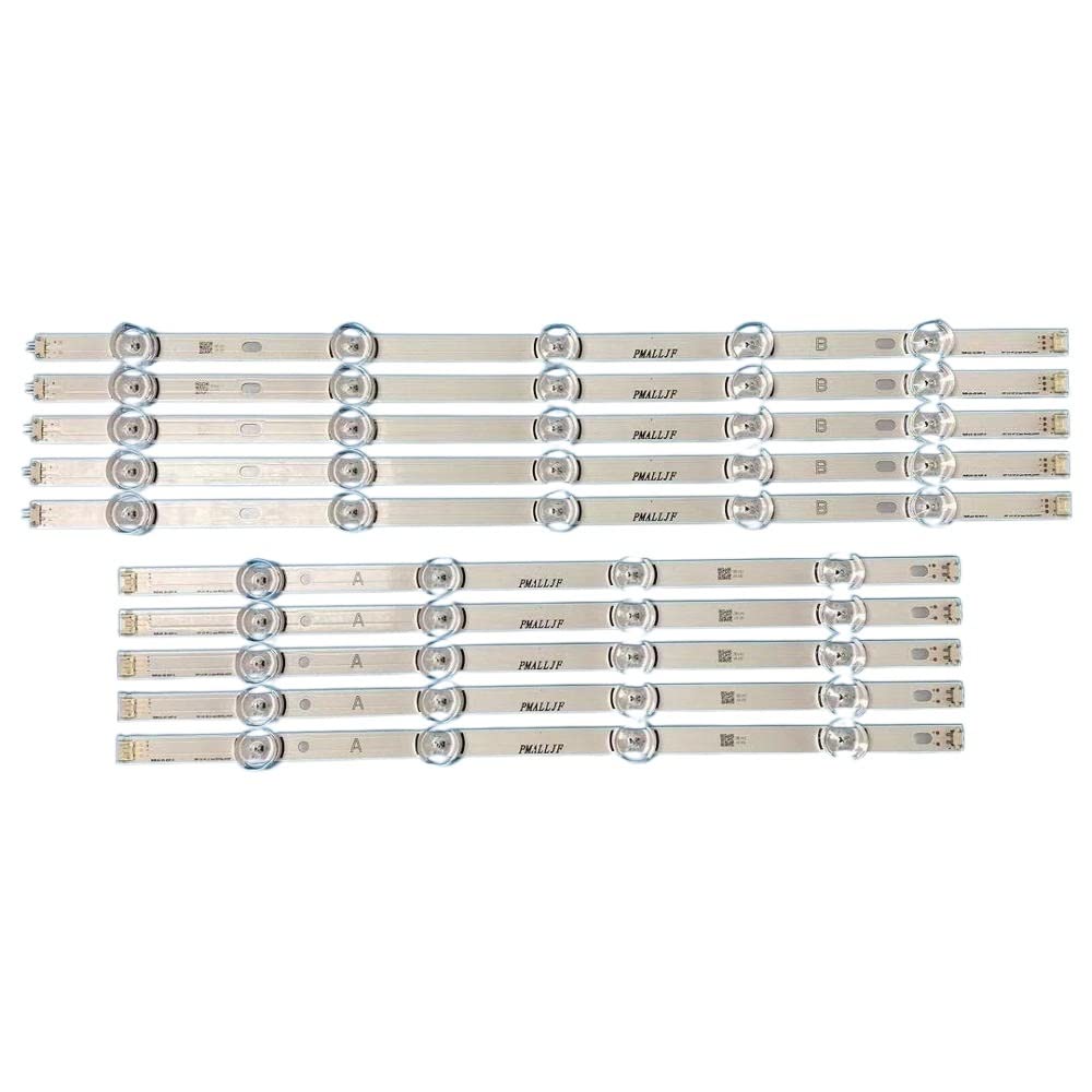 Tira de LED para reparar luz de fondo en televisión LG 49LF580V 49LB5510 1 Set